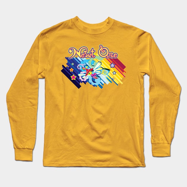 Newt One Colorful Sky Long Sleeve T-Shirt by DevNAri